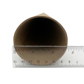 National Artcraft® Heavyweight 7" Cardboard Fiber Cone with 3/16" Hole in The Top - Perfect for Angels, Dolls or Tree Toppers (Pkg/6)