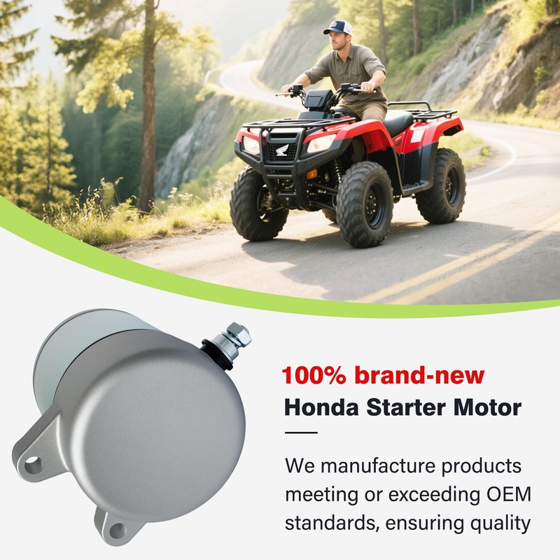 Starter Motor for Honda Rancher 350 Compatible with Rancher 350
