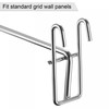 sourcing map Grid Wall Display Hooks Store Garage Storage Wall