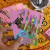 GIBZ Tarot Cards Deck Pink Design Future Telling Game Card