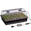 Patigrow 60-Cell Self-Watering Seed Starter Tray with Grow Light, Seed