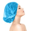 21inches Hair Net Disposable Bouffant Caps 100 Pcs, Elastic Dust