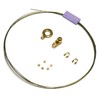 Elsoluna Wire Necklace Repair Kit (Gold) Handmade Accessory Necklace Handmade