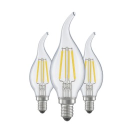 Unbranded Eco-Smart (3-Pack ) Vintage LED Bulbs 60W Equivalent, E12 Dimmable Daylight cool