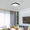 Ganeed LED Ceiling Light Flush Mount,24W 12-Inch Modern Ceiling Lamp