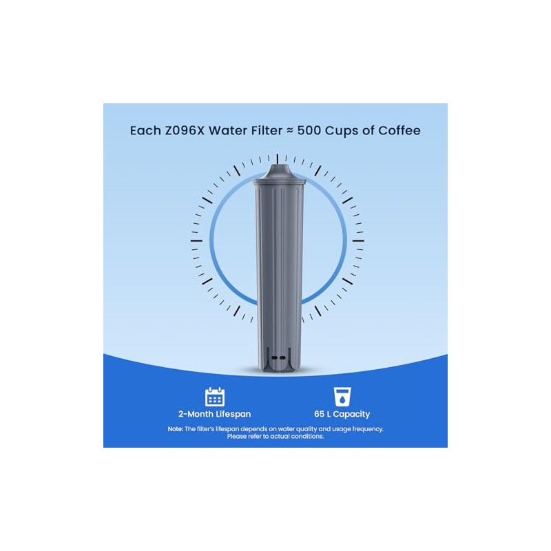 GLACIER FRESH Water Filter Compatible with Jura® 71794 Claris Smart+