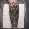 Striking Herbal Juice Tattoo Stickers - Waterproof, Smudge-Proof, Non-Reflective, Long-Lasting,