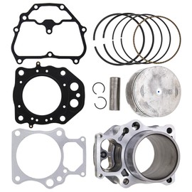 NICHE Cylinder Piston Gasket Top End Rebuild Kit for Honda Rancher TRX420 2009-2018 12100-HP7-A00 12191-HP5-601