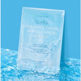 S-Nature 1 Super Aqua Gel Oasis Ampoule Mask / 수퍼 아쿠아겔 오아시스 앰플 마스크 1매