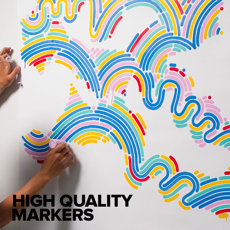 Krink K-60 Blue Paint Marker - Vibrant and Opaque Fine