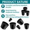 Rubber Stopper - 22 Pcs Solid Rubber Stoppers,11 Assorted Sizes