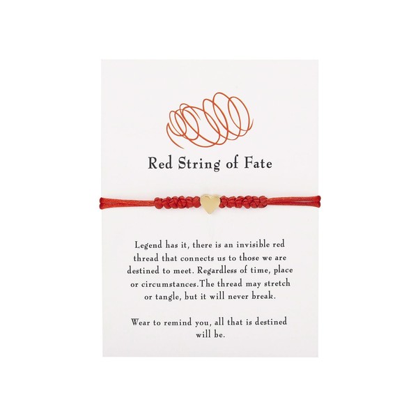 Red String Bracelet for Protection Good Luck Adjustable String Bracelets