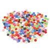 Special Touches 300pcs 4mm Round Multicoloured Mix Resin Buttons For