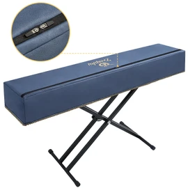 Zreephy Piano 88 Keys Keyboard Dust Cover with Music Stand Opening of Zipper Design, Dust Proof Cover Compatible for Yamaha P35 P45 P48 P71 P85 P95 P105 P115 P125 Digital Pianos Keyboards