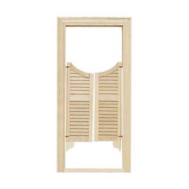 Dollhouse Miniature Swinging Door