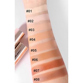 Contour Stick - Lápiz de maquillaje con brocha para modelar la cara, suave, mate, impermeable, de larga duración, color 05