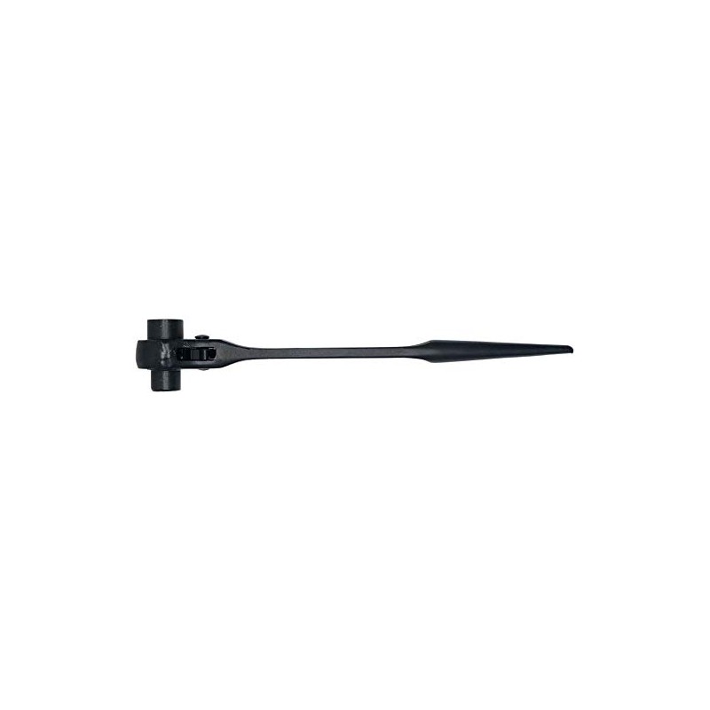 17 x 19mm Black Ratchet Podger Spanner Quick Release Scaffold