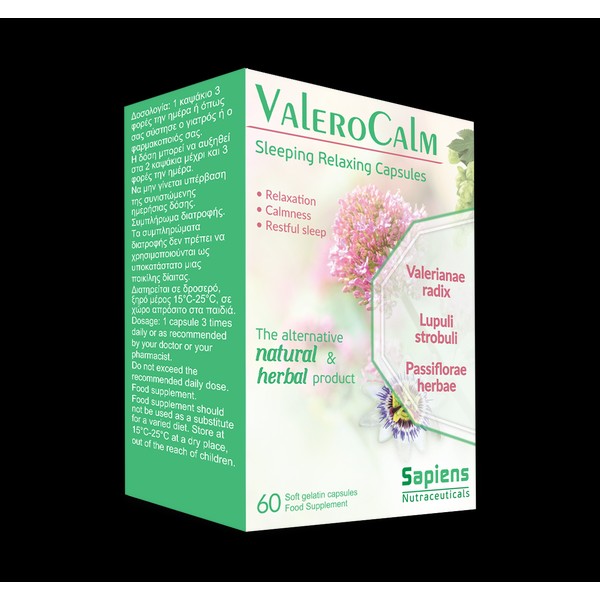 Sapiens ValeroCalm, Sleeping Relaxing Capsules 60s