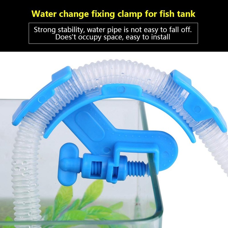Fish Tank Hose Holder, Max Diameter 12-16mm Aquarium Water Pipe