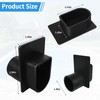 DEA Channel Drain End Adapter and Pool Deck Drain Cap