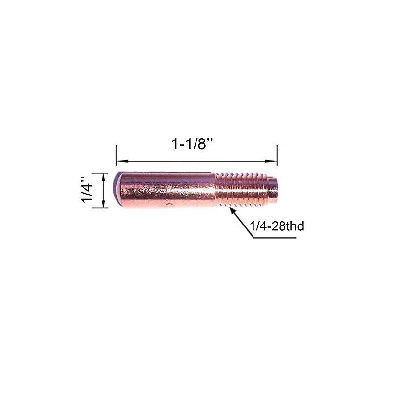 MIG Welding Contact Tips 000-068 000068 0.035" for Miller M-15/25/40