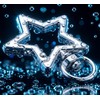 10Pcs Star Carabiner Keychain,Metal Star Carabiner Lobster Claw Clasps