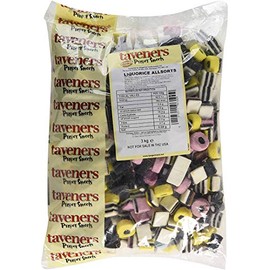 Taveners Liquorice Allsorts 500g