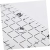 Gadpiparty DIY Quilter's Ruler Patchwork Ruler Tool with Grid Lines