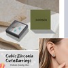 jagosen Silver Studs Earrings For Women Girls Heart Earrings Cat