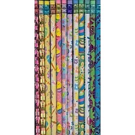 Easter Spring Themed Holiday Pencils 24 Pack