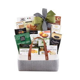 Wine Country Gift Baskets The Connoisseur Gourmet Gift Basket Food Gift Basket for Families College Students Appreciation Thank You Congratulations Get Well Soon Care Package