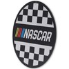 NASCAR Checkered Round Metal Sign - Fun NASCAR Wall Decor