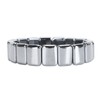 Terahertz Rectangle Bead Bracelet Energy Stone Fashion Unisex Terahertz Elastic
