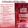 Laser Beams Creatine Monohydrate Gummies for Women & Men -
