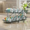Xicennego Adjustable Soda Organizer for Refrigerator, Cabinets, Countertops - Beverage