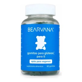 Bearvana Gomitas Azul Booty Gummies Con 60 Gomitas Hecho Usa