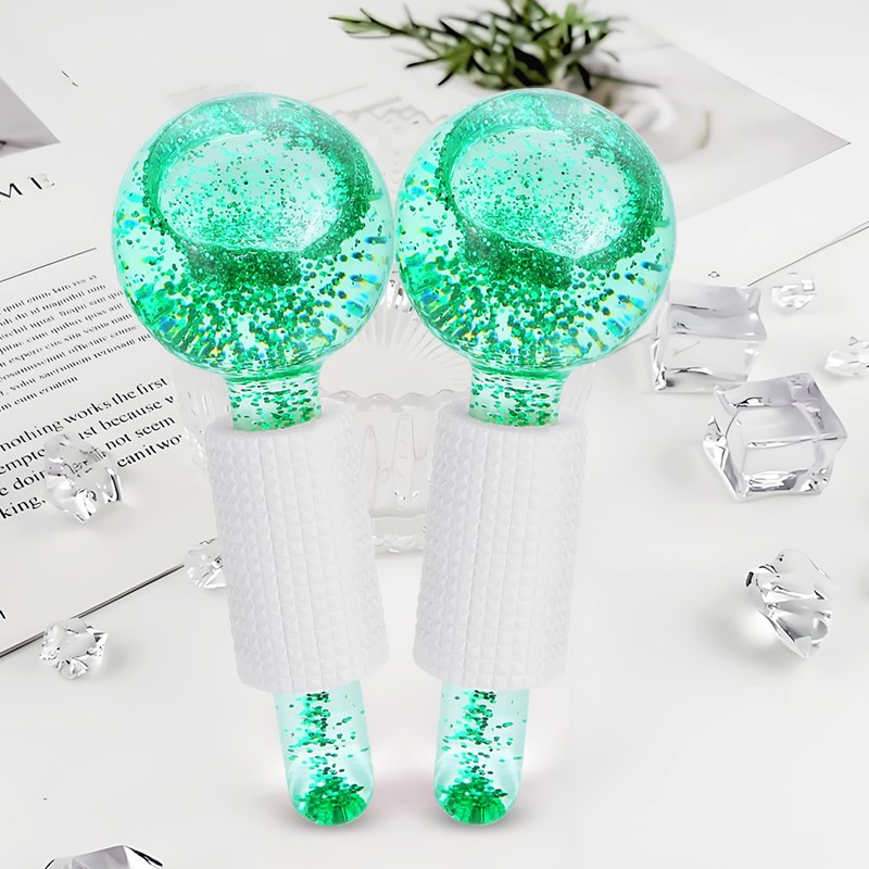 2PCS Ice Globes for Face, Ice Roller Facial and Eye