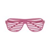 Unique Ultra-Colorful Neon Shutter Shade Novelty Glasses - 6"x 6.5"x