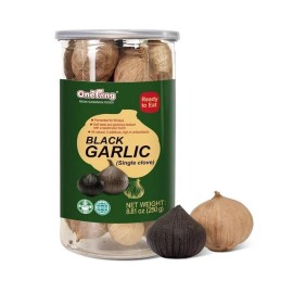 ONETANG Black Garlic 8.82 Oz (250g.), Whole Black Garlic Fermented for 90 Days..