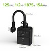 BN-LINK Outdoor Light Timer, Dusk to Dawn Light Sensor Timer,