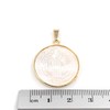 Mother of Pearl Saint Benedict Medal 1 Inch Dijes San