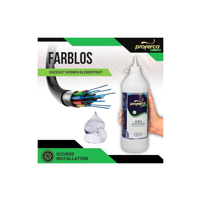 PROFERCA Gel Cable Lubricant | Cable Slider Lubricant for Probes