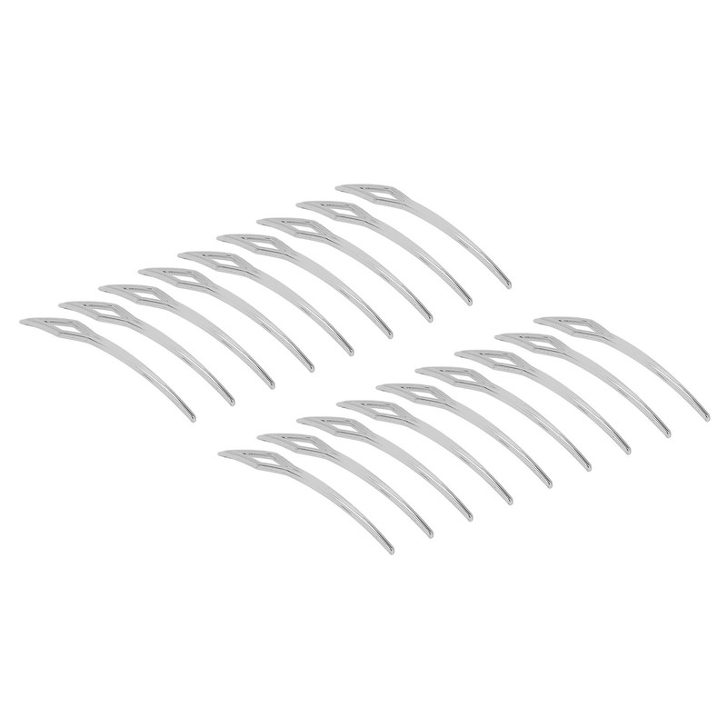 18pcs Rhombic Dreadlocks Interlocking Tool Alloy Dreadlocks Tightening Tool Accessories