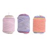 Ciieeo Thick Cotton Yarn Knitting Wool Yarn 5 Ply Rainbow