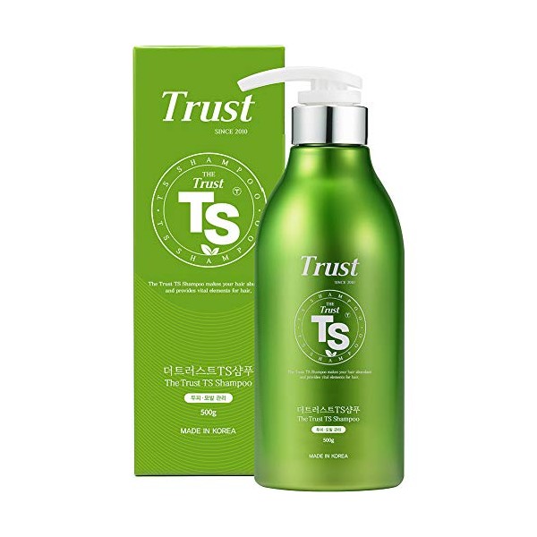 THE TRUST TS Shampoo 500ml (For Hair Care) Makes Your Hair Abundant and Provides Vital Elements for Hair.