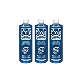 Robarb R20154 Super Blue Clarifier 1-Quart Crystal Clear Pool Water Polisher - 3 Pack