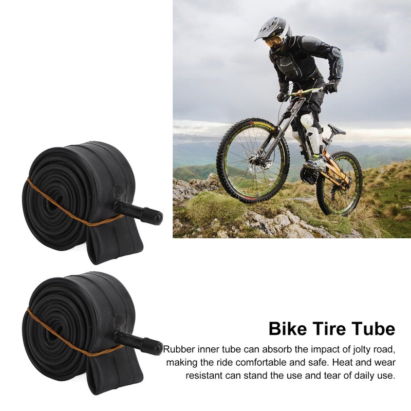 Bike Tire Repair Tool Kit Butyl Rubber with Replacement Inner