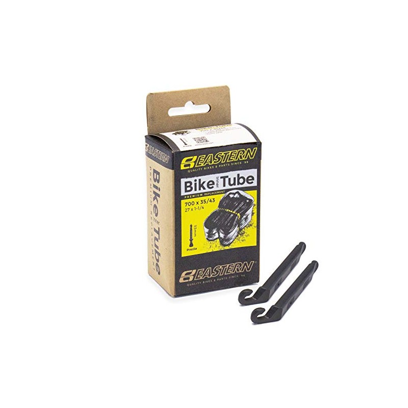 Eastern Bikes 700c x 35/43 Premium Inner Tube Replacement Kit,