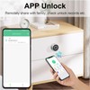 Pothunder Fingerprint Lock, Biometric Cabinet Lock Set - 0.75" (20mm),