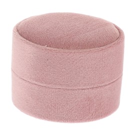 ULTECHNOVO Delicate Velour Ring Box Slot Travel Jewelry Case for Engagement Special Occasions Compact Design for Easy Carrying present for Weddings Valentine Day